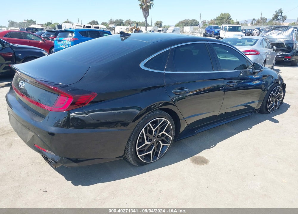 2021 HYUNDAI SONATA N LINE VIN: 5NPEK4JC0MH131566