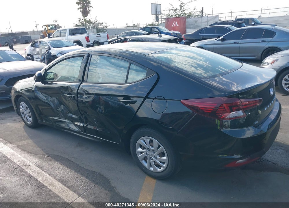 2019 HYUNDAI ELANTRA SE VIN: 5NPD74LF8KH433530