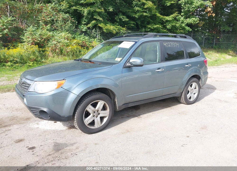 2009 SUBARU FORESTER 2.5X VIN: JF2SH63649G754951