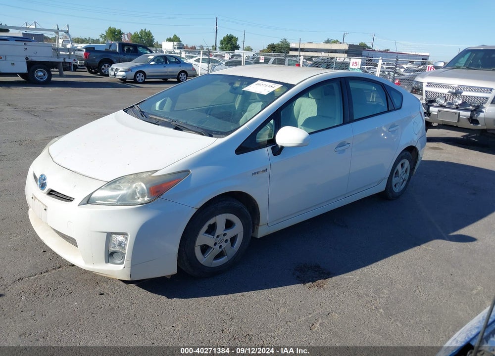 2010 TOYOTA PRIUS II VIN: JTDKN3DUXA5200994