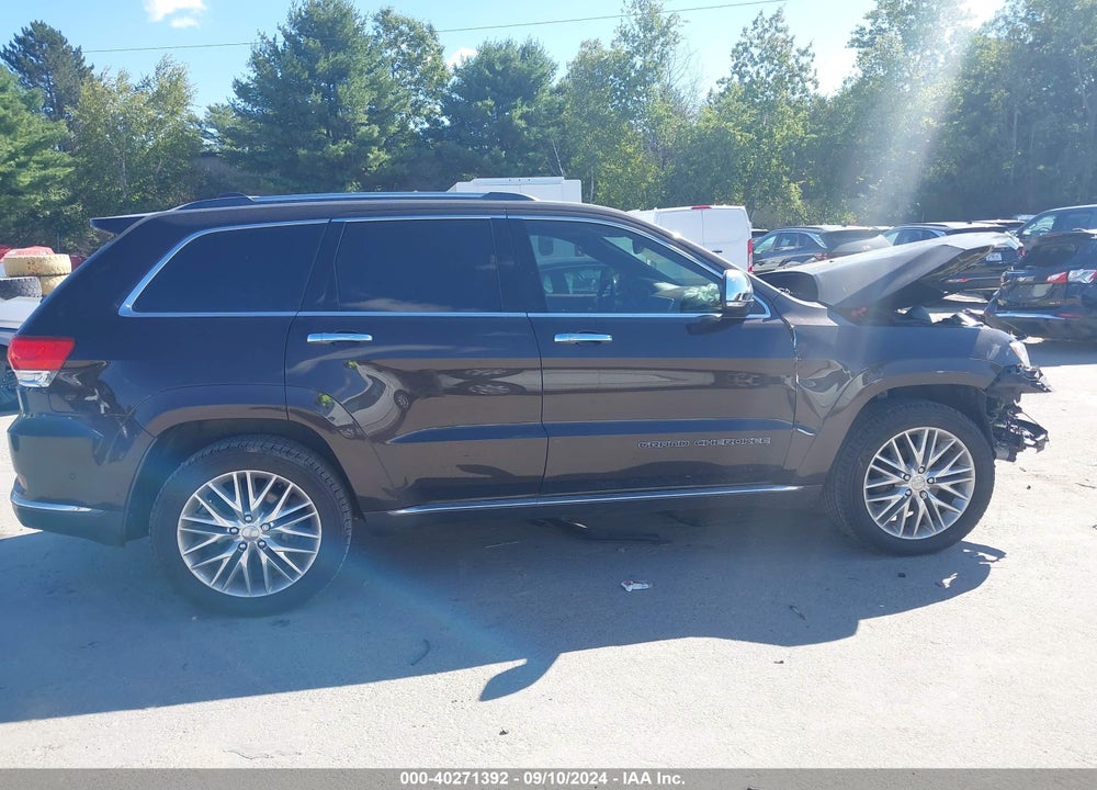 2017 JEEP GRAND CHEROKEE SUMMIT 4X4 VIN: 1C4RJFJG0HC607805
