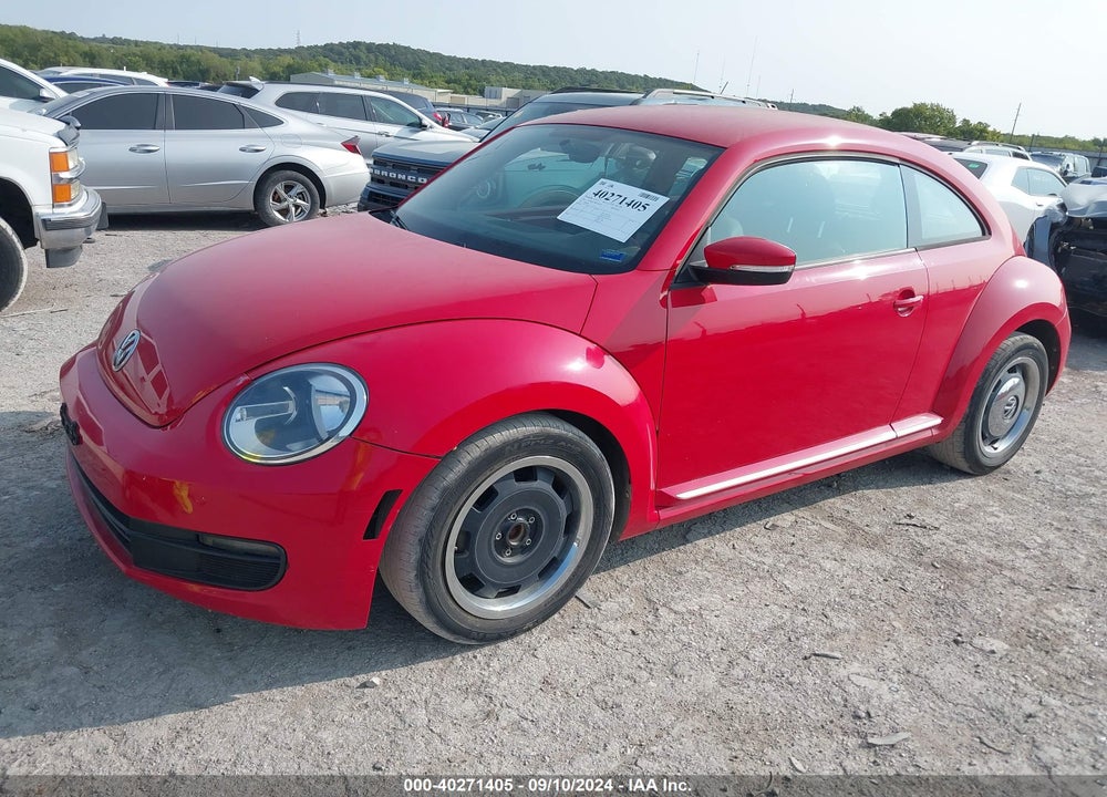 2012 VOLKSWAGEN BEETLE 2.5L VIN: 3VWJX7AT4CM615621