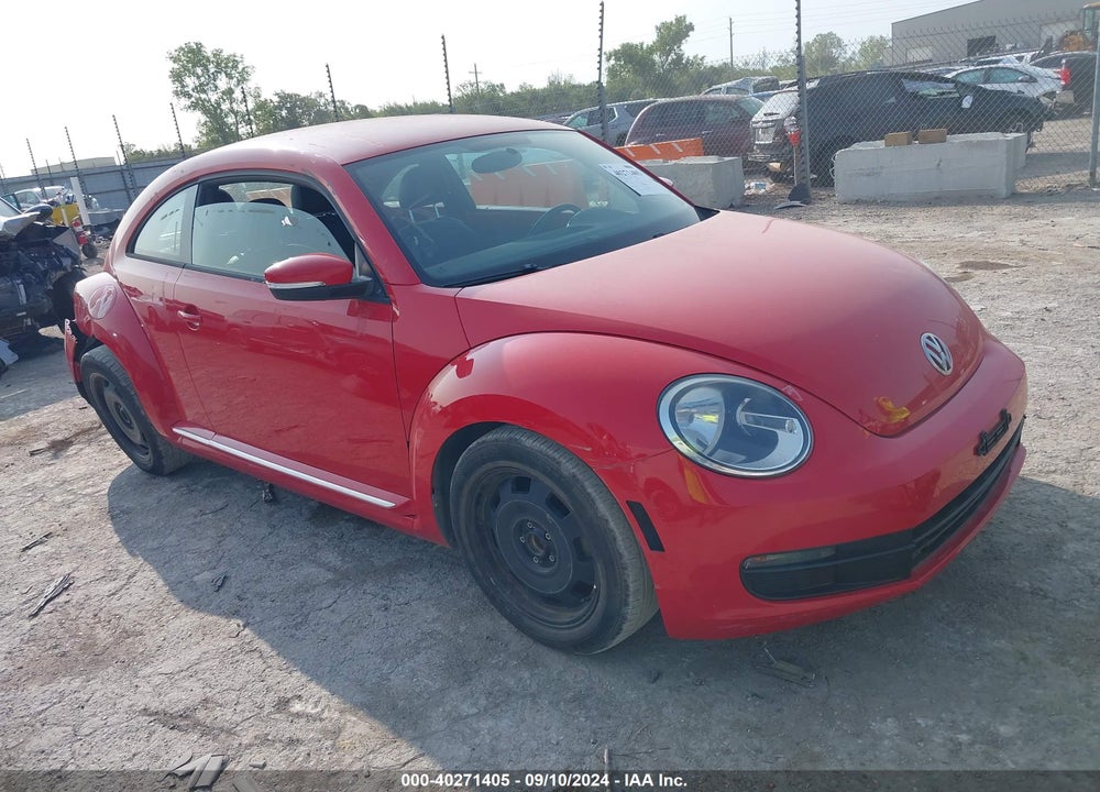 2012 VOLKSWAGEN BEETLE 2.5L VIN: 3VWJX7AT4CM615621