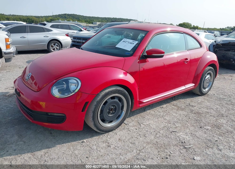 2012 VOLKSWAGEN BEETLE 2.5L VIN: 3VWJX7AT4CM615621