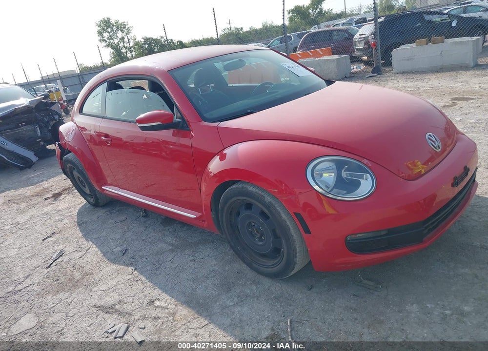 2012 VOLKSWAGEN BEETLE 2.5L VIN: 3VWJX7AT4CM615621