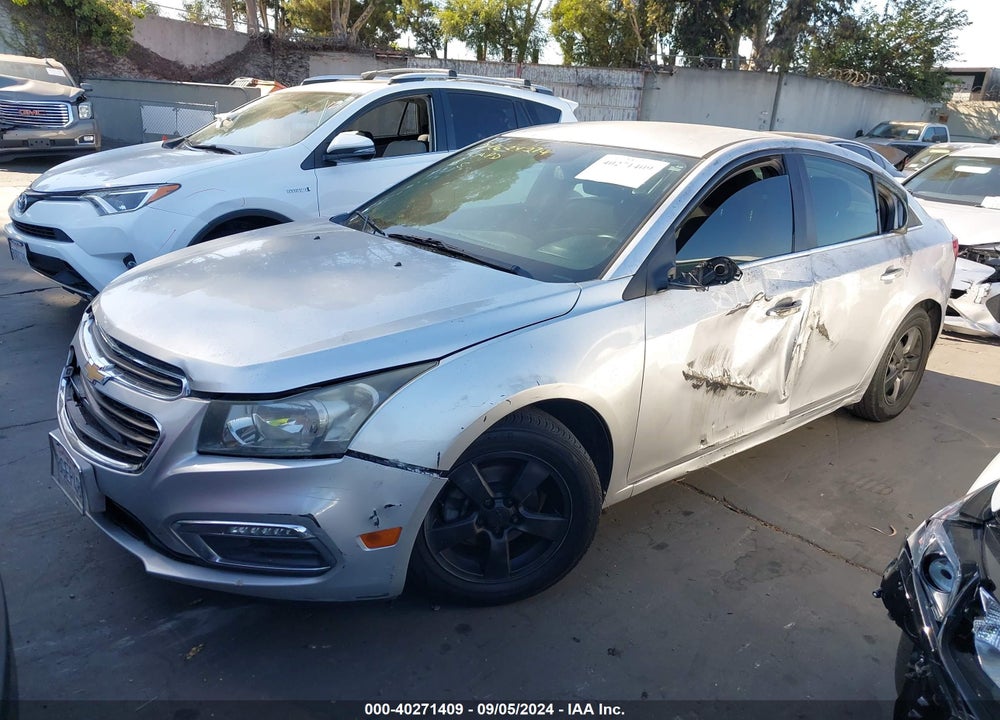 2015 CHEVROLET CRUZE 1LT AUTO VIN: 1G1PC5SBXF7112721