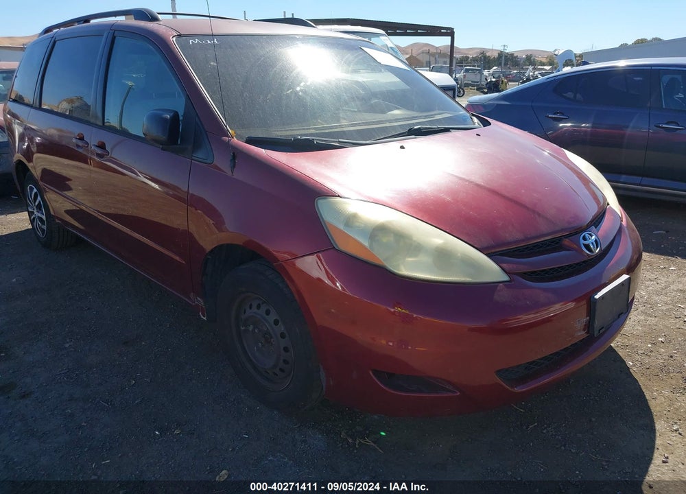 2006 TOYOTA SIENNA CE VIN: 5TDZA23C56S427783