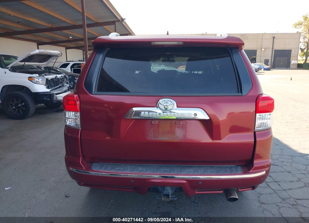 2011 TOYOTA 4RUNNER SR5 V6 VIN: JTEBU5JR9B5042871