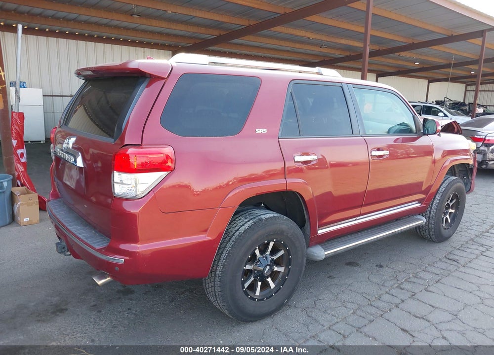 2011 TOYOTA 4RUNNER SR5 V6 VIN: JTEBU5JR9B5042871