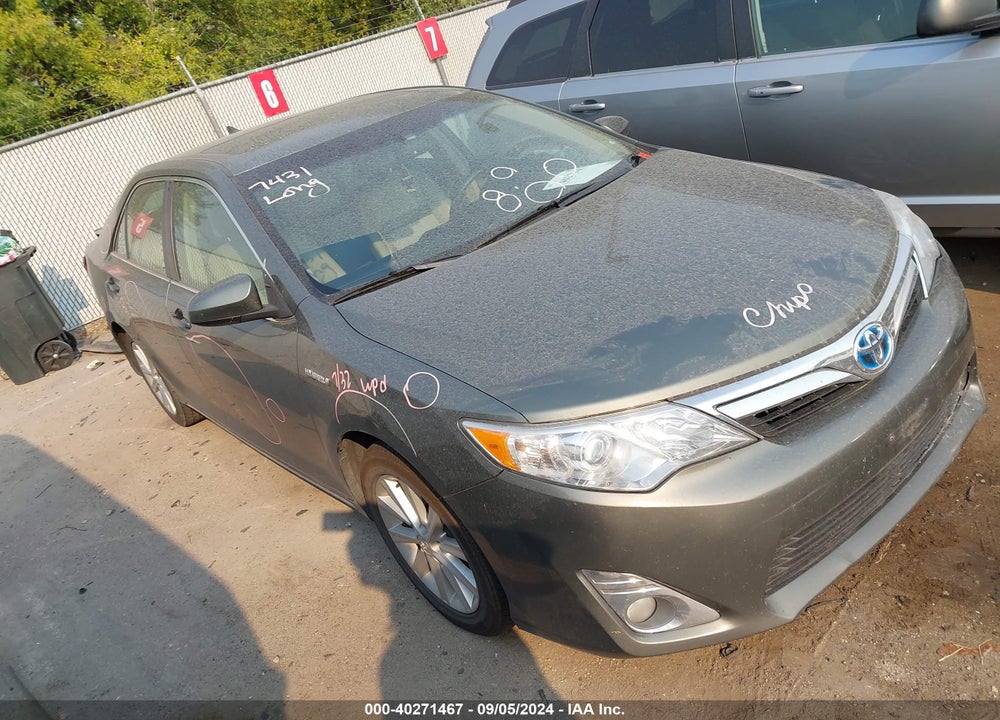 2013 TOYOTA CAMRY HYBRID XLE VIN: 4T1BD1FK3DU068119