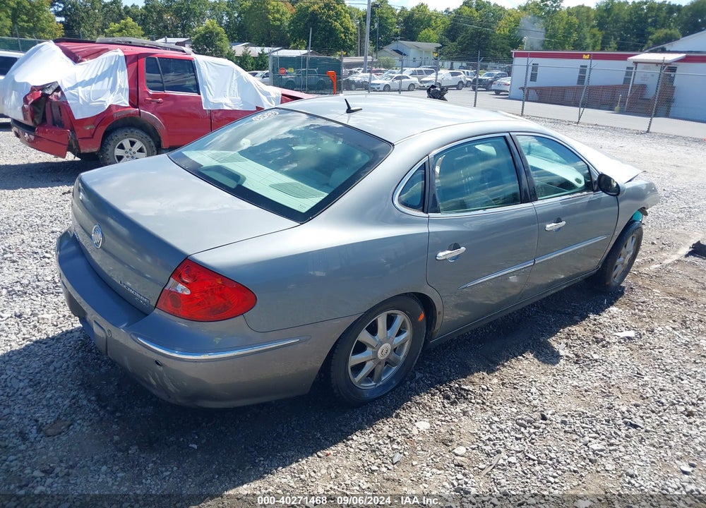 2009 BUICK LACROSSE VIN: 2G4WD582091257738