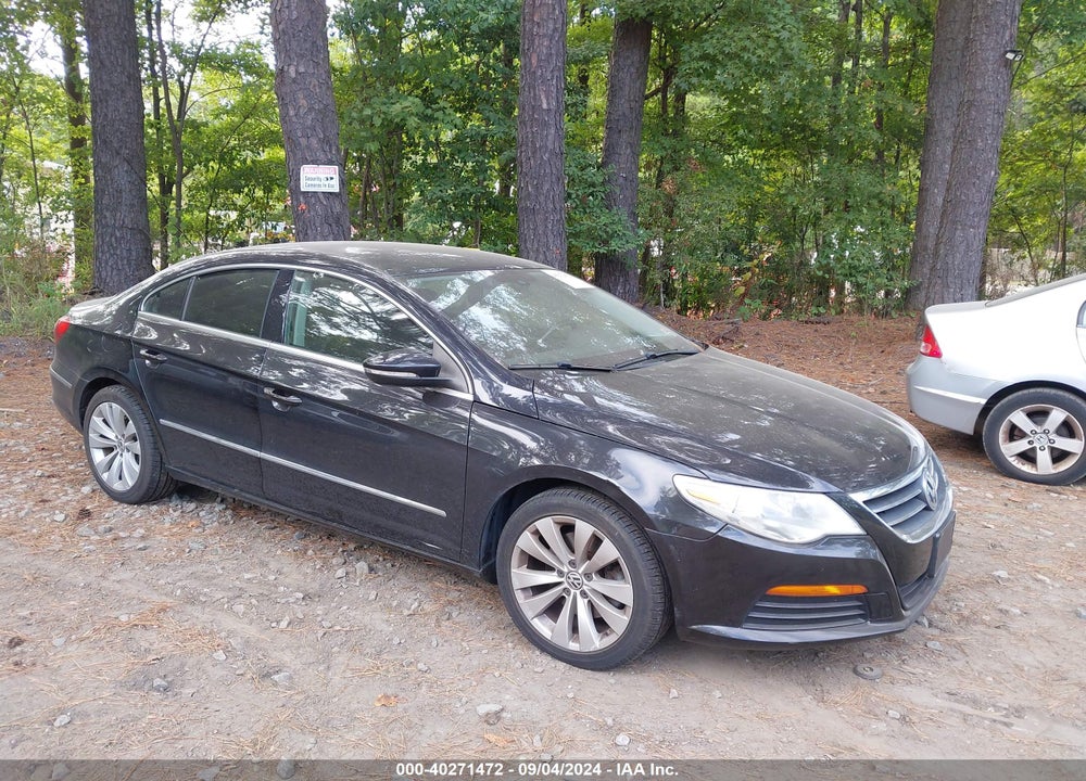 2012 VOLKSWAGEN CC SPORT VIN: WVWMP7ANXCE542164