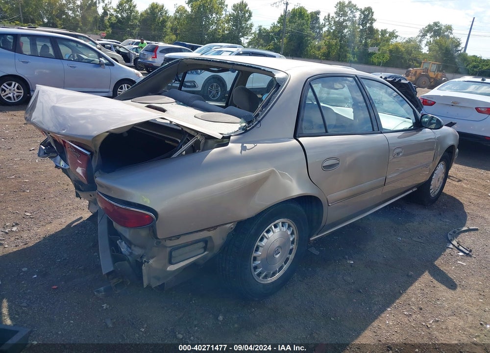 2001 BUICK CENTURY CUSTOM VIN: 2G4WS52J411223506