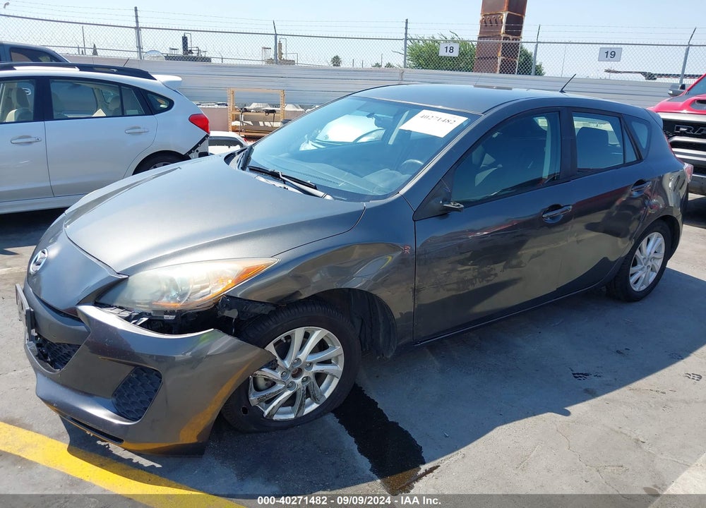 2012 MAZDA 3 I TOURING VIN: JM1BL1L89C1599499