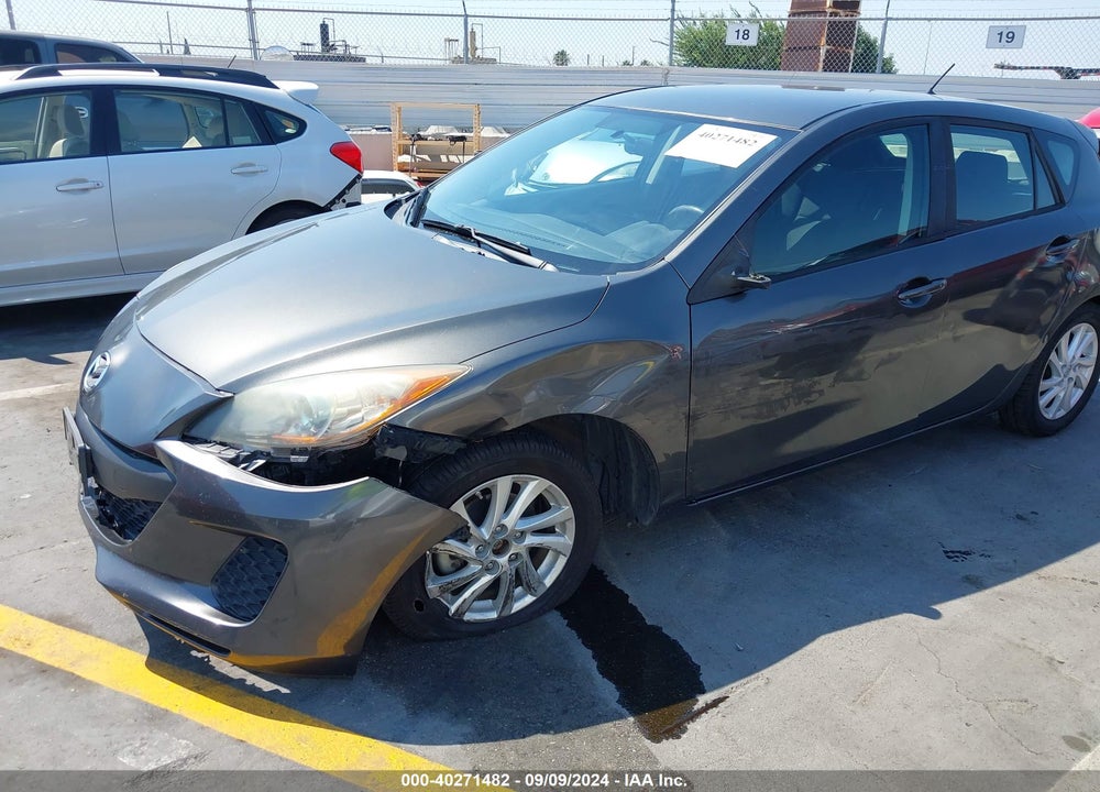 2012 MAZDA 3 I TOURING VIN: JM1BL1L89C1599499