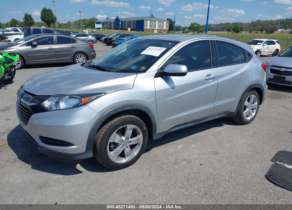 2016 HONDA HR-V LX VIN: 3CZRU5H30GM717300