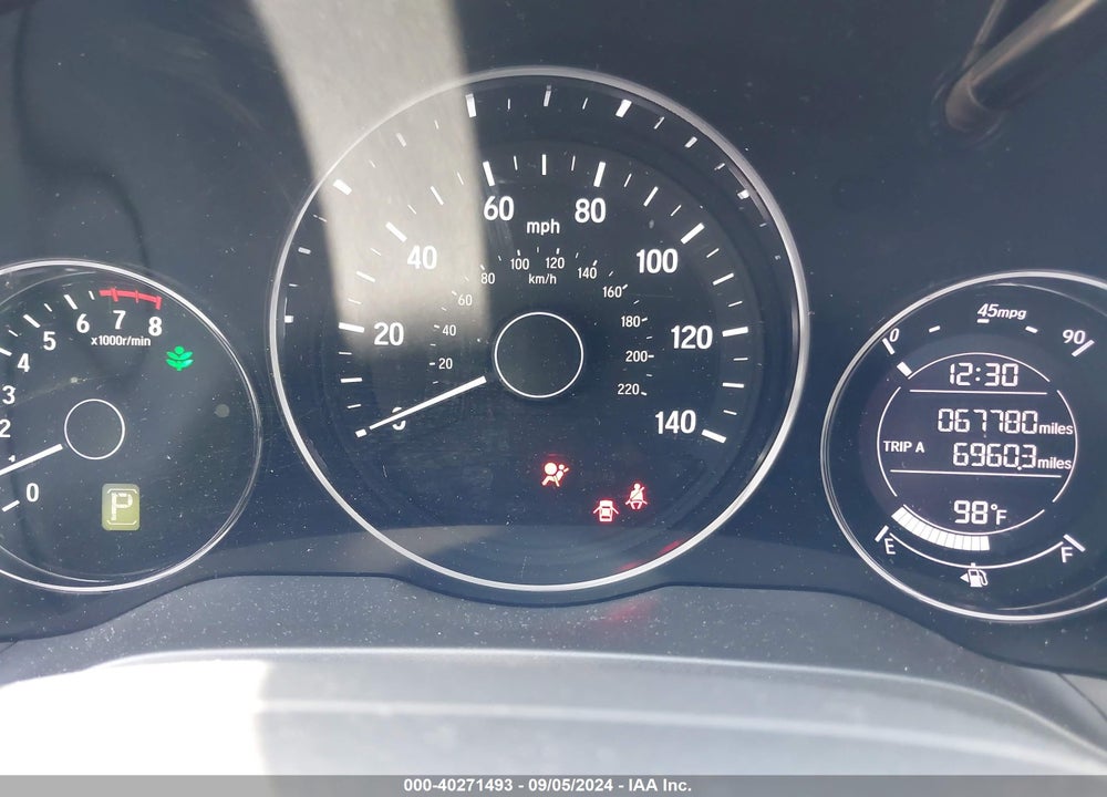 2016 HONDA HR-V LX VIN: 3CZRU5H30GM717300