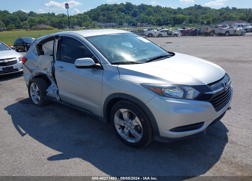 2016 HONDA HR-V LX VIN: 3CZRU5H30GM717300