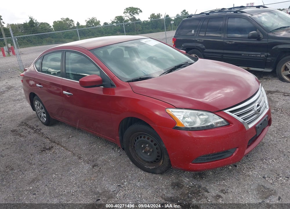 2014 NISSAN SENTRA S VIN: 3N1AB7AP4EY314012