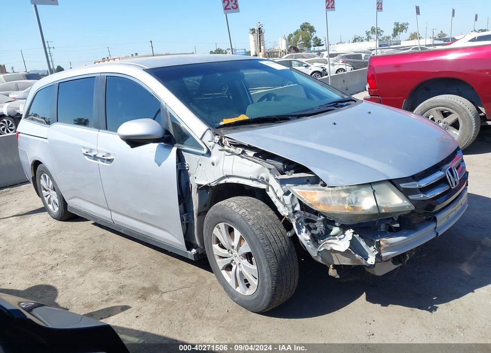 2014 HONDA ODYSSEY EX VIN: 5FNRL5H40EB058444