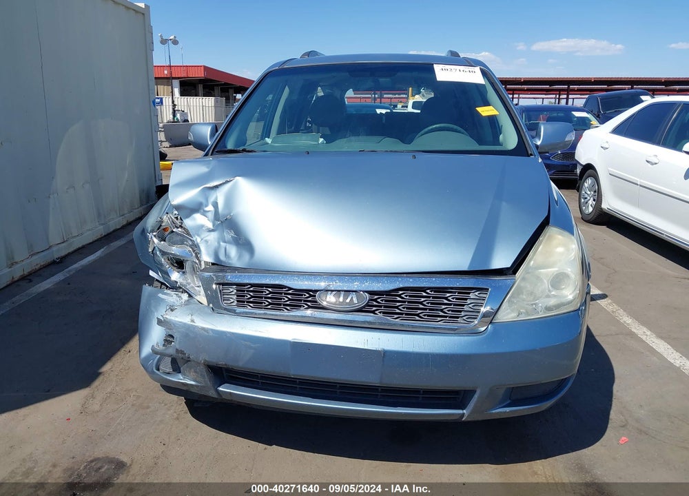 2012 KIA SEDONA LX VIN: KNDMG4C74C6419631