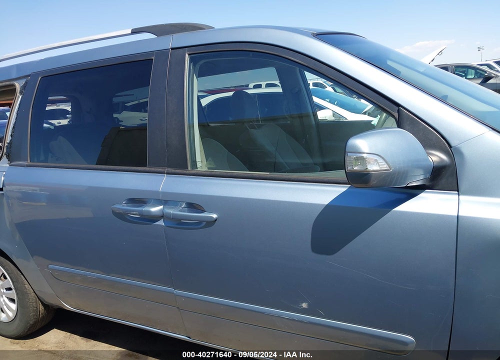2012 KIA SEDONA LX VIN: KNDMG4C74C6419631
