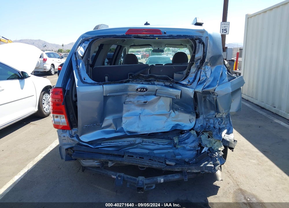 2012 KIA SEDONA LX VIN: KNDMG4C74C6419631