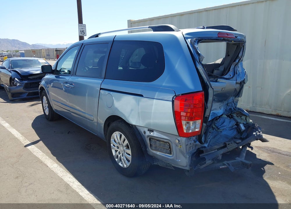 2012 KIA SEDONA LX VIN: KNDMG4C74C6419631