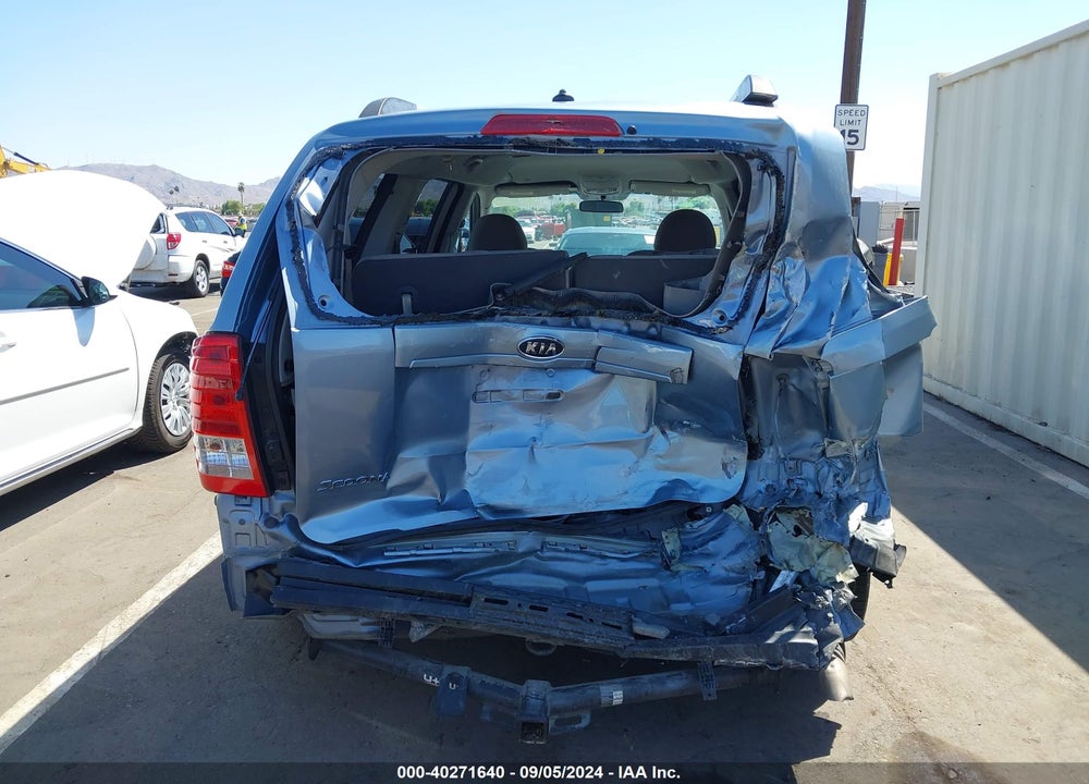 2012 KIA SEDONA LX VIN: KNDMG4C74C6419631