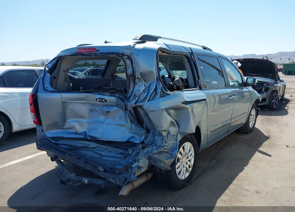 2012 KIA SEDONA LX VIN: KNDMG4C74C6419631