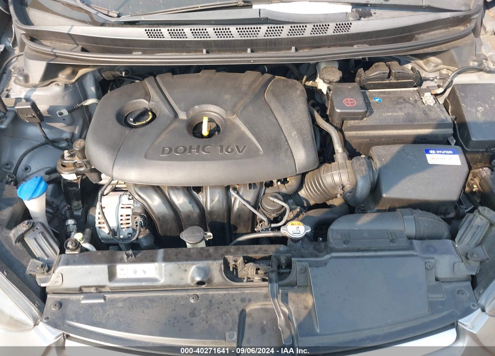 2014 HYUNDAI ELANTRA SE VIN: KMHDH4AE6EU155448