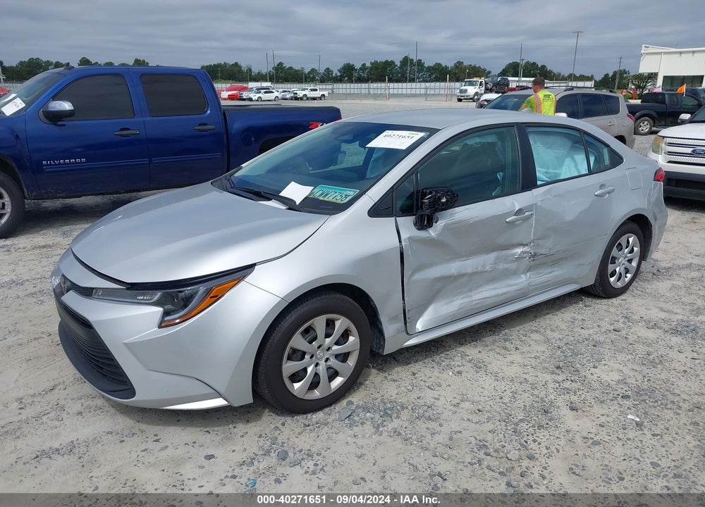 2024 TOYOTA COROLLA LE VIN: 5YFB4MDE5RP122544