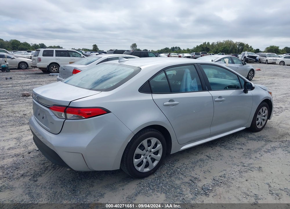 2024 TOYOTA COROLLA LE VIN: 5YFB4MDE5RP122544