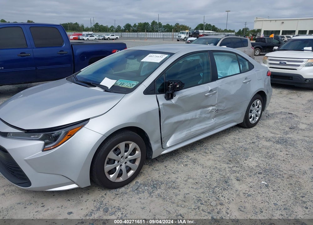 2024 TOYOTA COROLLA LE VIN: 5YFB4MDE5RP122544