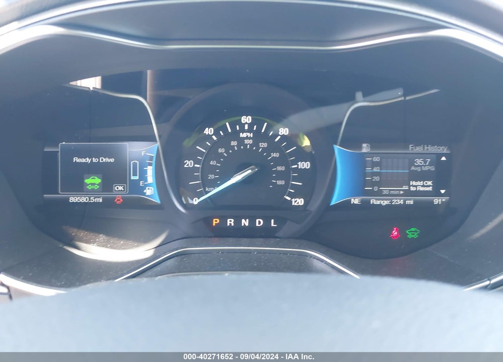 2018 FORD FUSION HYBRID S VIN: 3FA6P0UU6JR142346