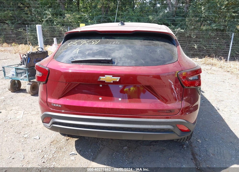2024 CHEVROLET TRAX FWD SP VIN: KL77LFE24RC059581