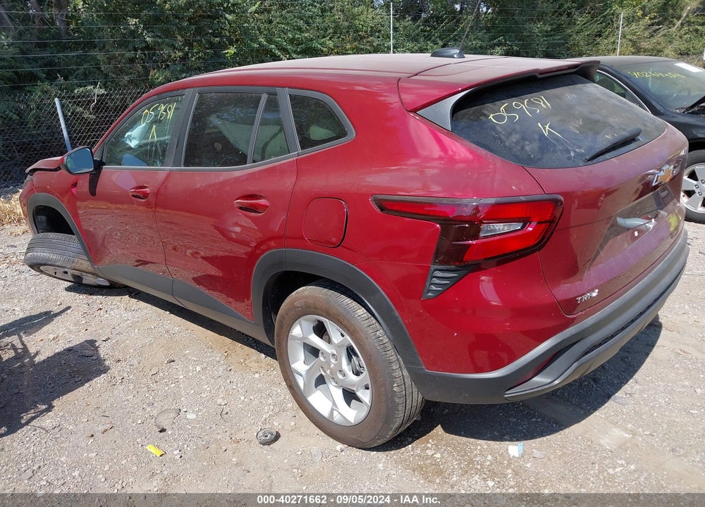 2024 CHEVROLET TRAX FWD SP VIN: KL77LFE24RC059581