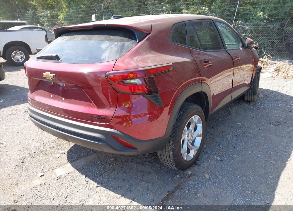 2024 CHEVROLET TRAX FWD SP VIN: KL77LFE24RC059581