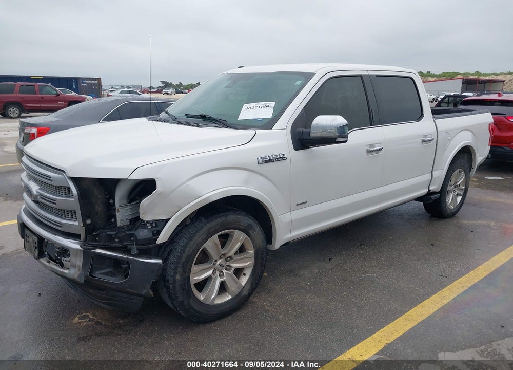 2015 FORD F-150 PLATINUM VIN: 1FTEW1CG3FFD07820