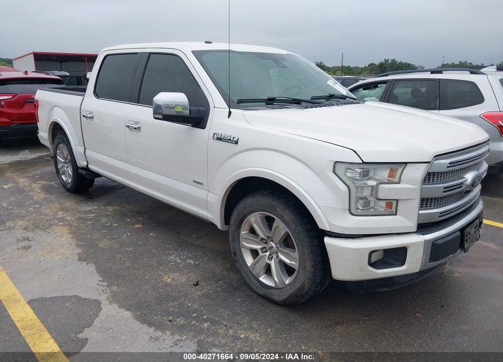 2015 FORD F-150 PLATINUM VIN: 1FTEW1CG3FFD07820