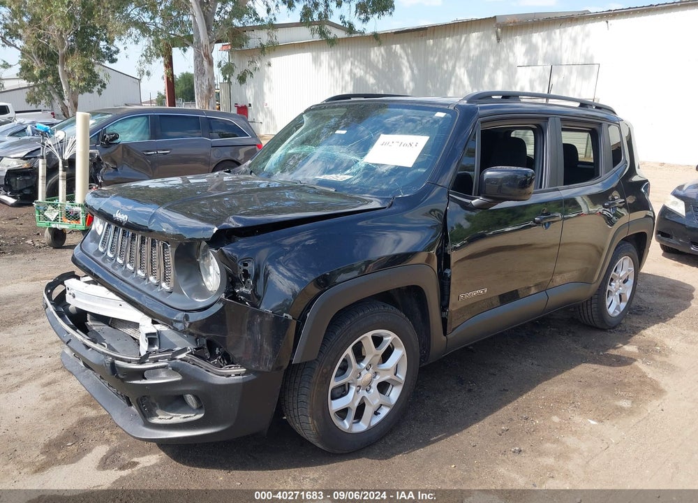 2018 JEEP RENEGADE LATITUDE FWD VIN: ZACCJABB0JPJ01403