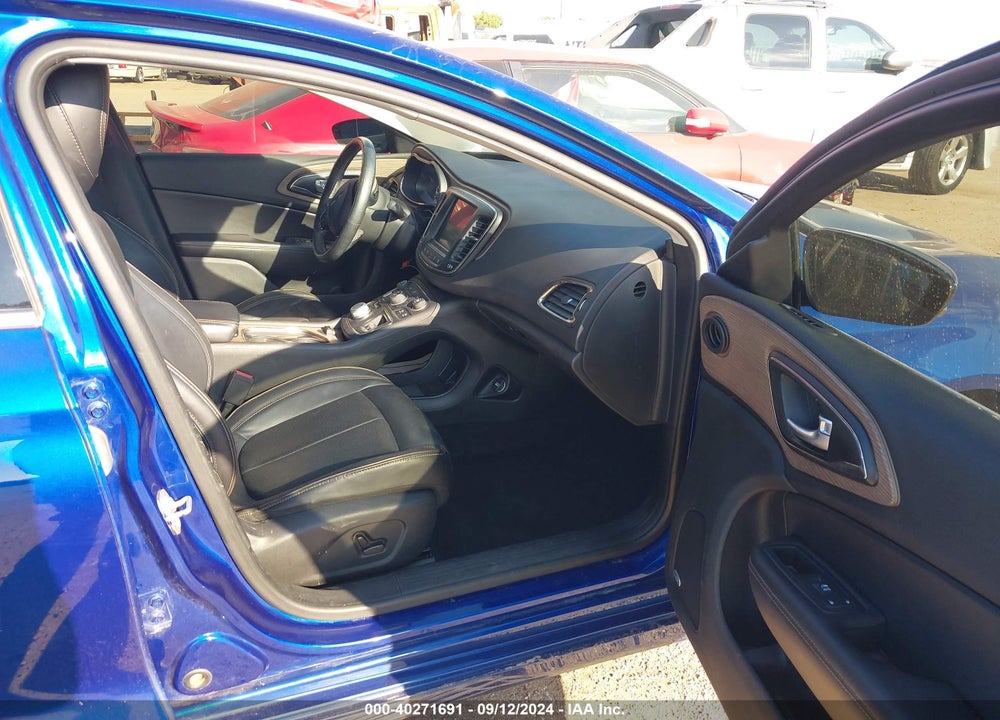 2015 CHRYSLER 200 C VIN: 1C3CCCCBXFN554987