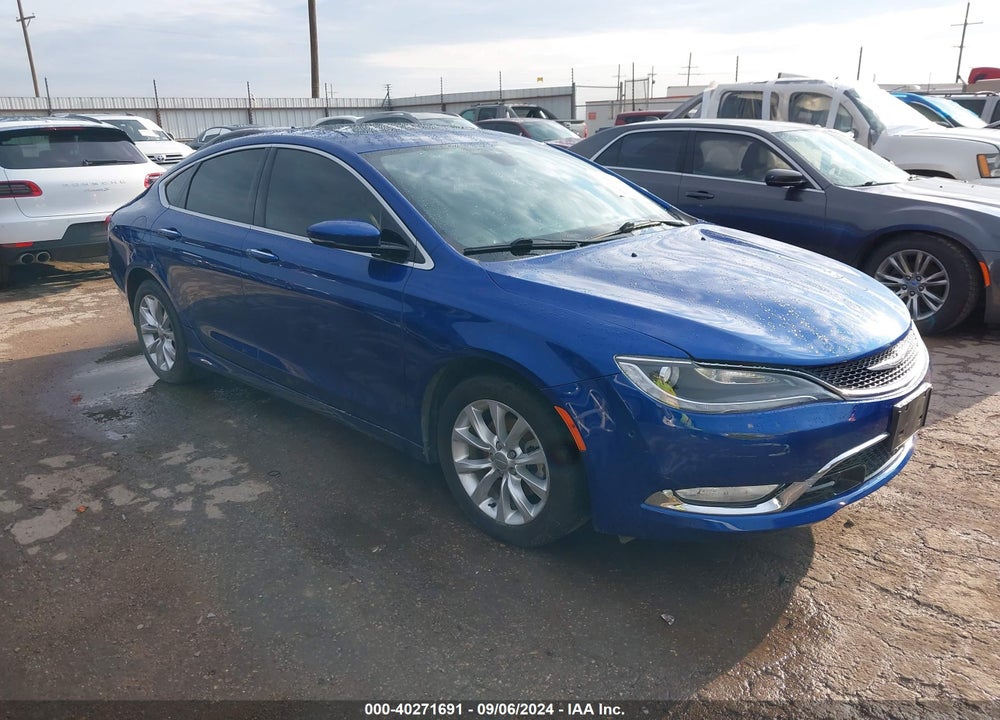 2015 CHRYSLER 200 C VIN: 1C3CCCCBXFN554987