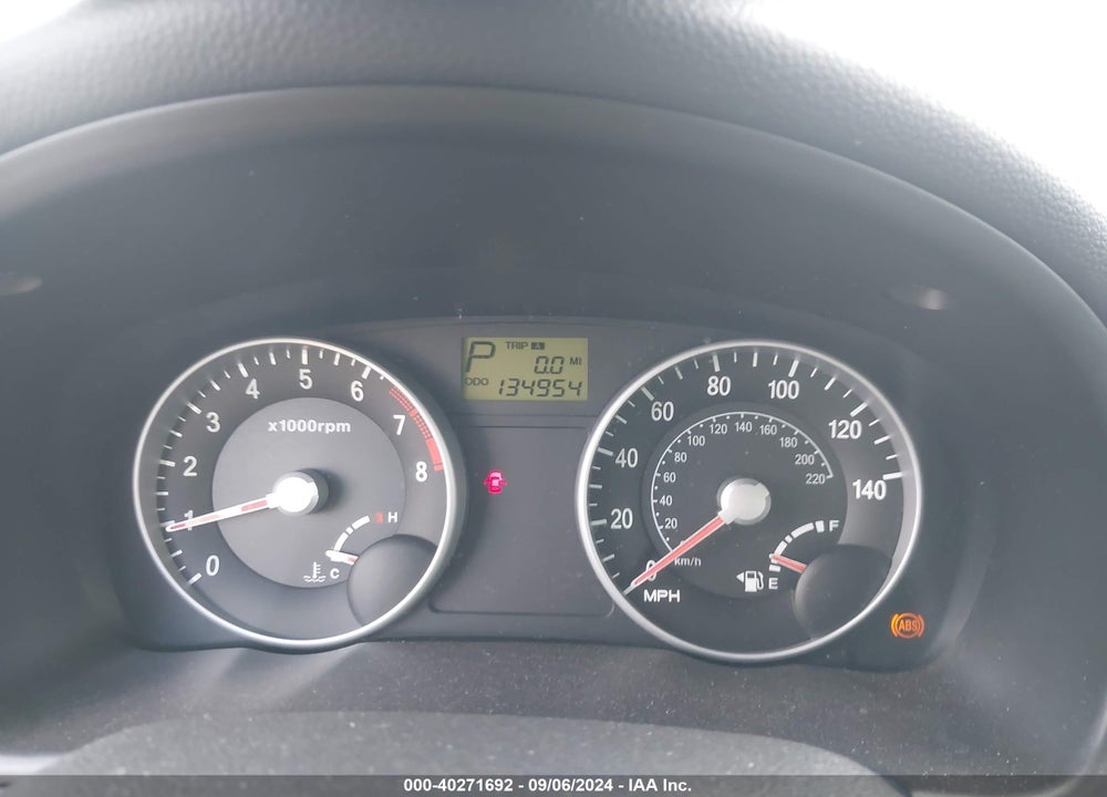 2007 HYUNDAI ACCENT GLS VIN: KMHCN46C37U137066