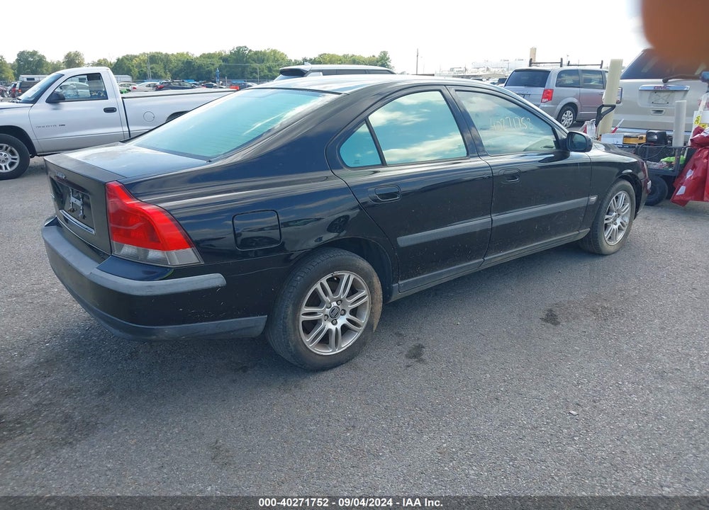 2003 VOLVO S60 2.5T AWD VIN: YV1RH59H132250114