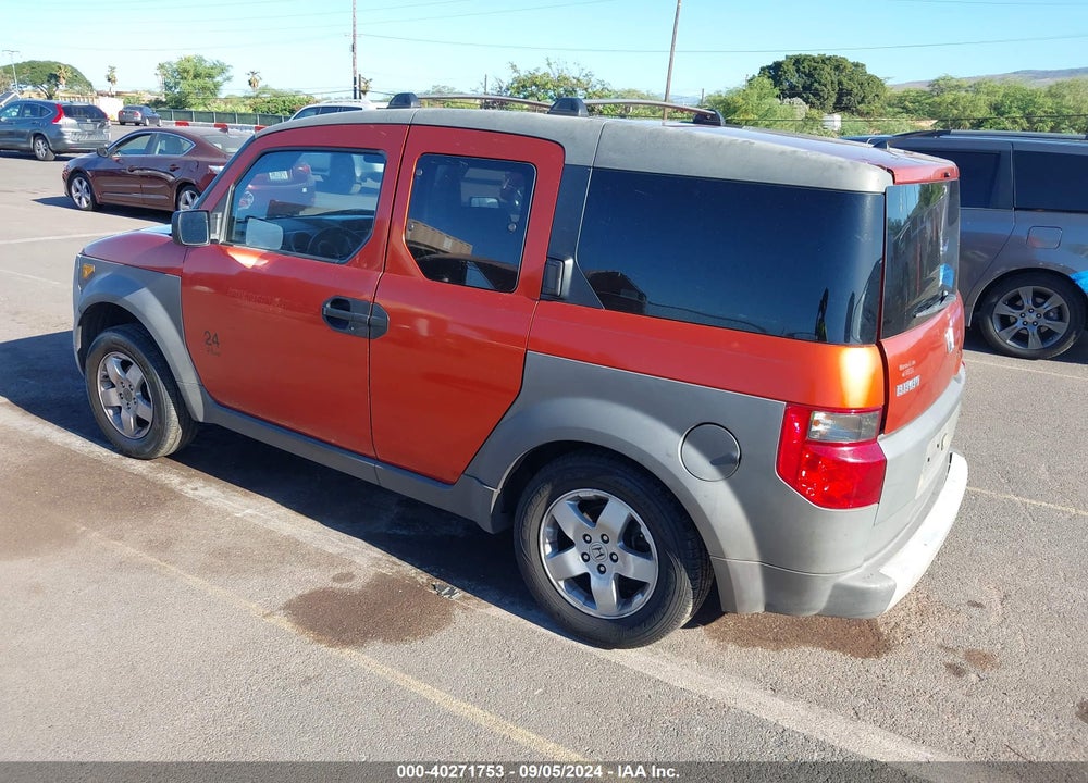 2004 HONDA ELEMENT EX VIN: 5J6YH18544L001748
