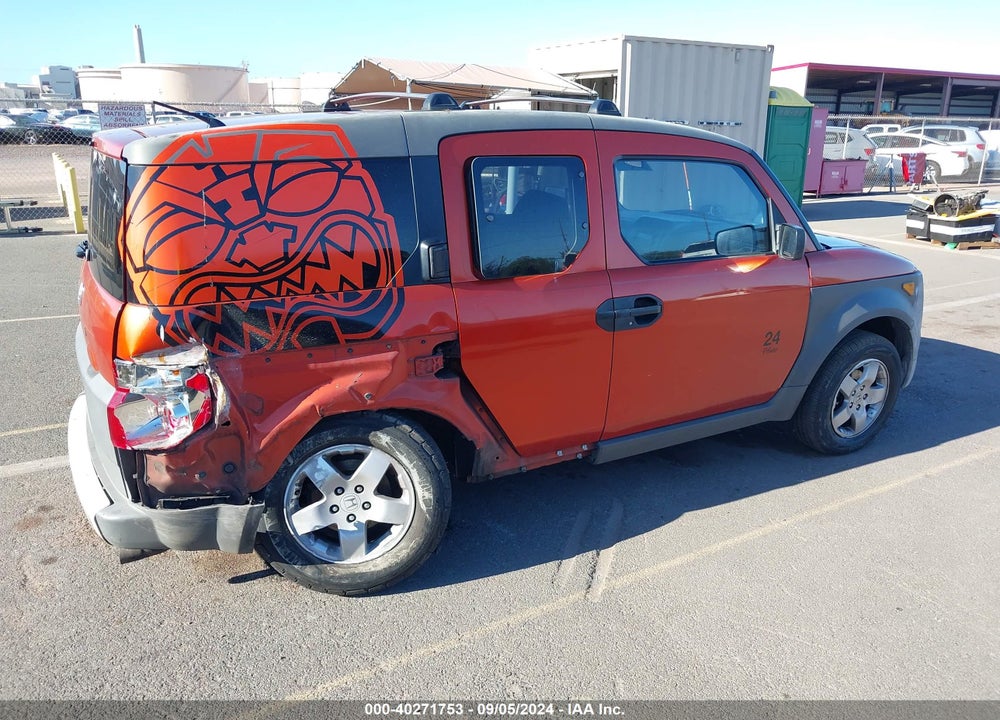 2004 HONDA ELEMENT EX VIN: 5J6YH18544L001748