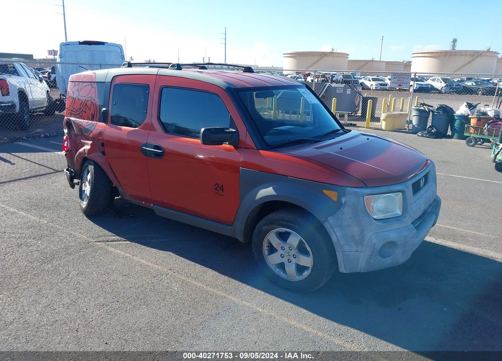 2004 HONDA ELEMENT EX VIN: 5J6YH18544L001748