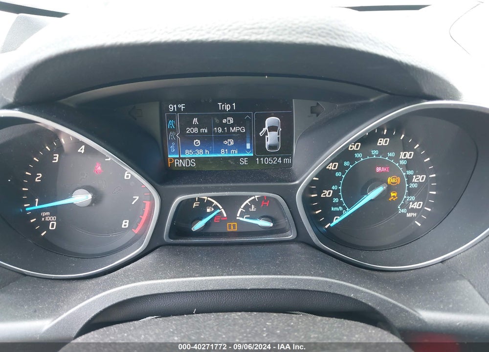 2013 FORD ESCAPE TITANIUM VIN: 1FMCU0J95DUD92014