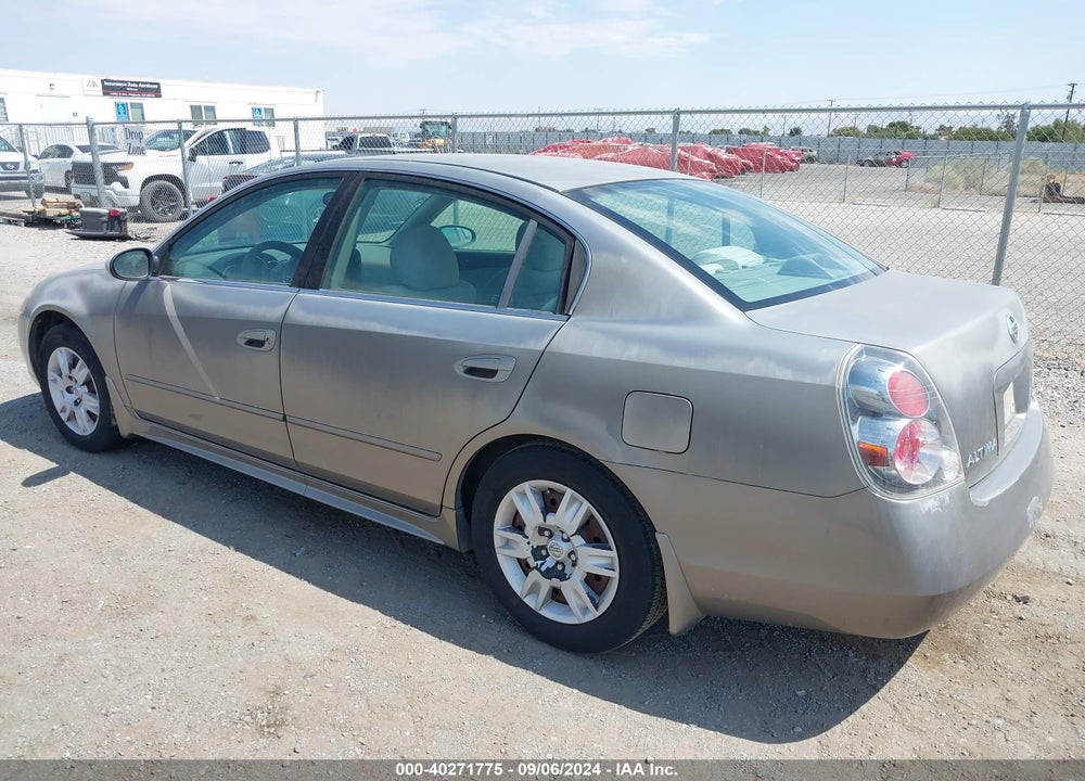 2005 NISSAN ALTIMA VIN: 1N4AL11D95C392202